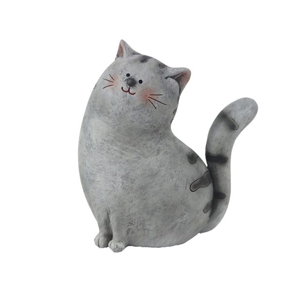 Dekorace kočka X7812/2 - 10.5*6*11.5