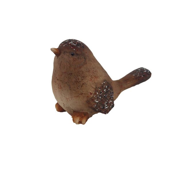 Dekorace ptáček X6072/2 - 10 × 6,5 × 10 cm