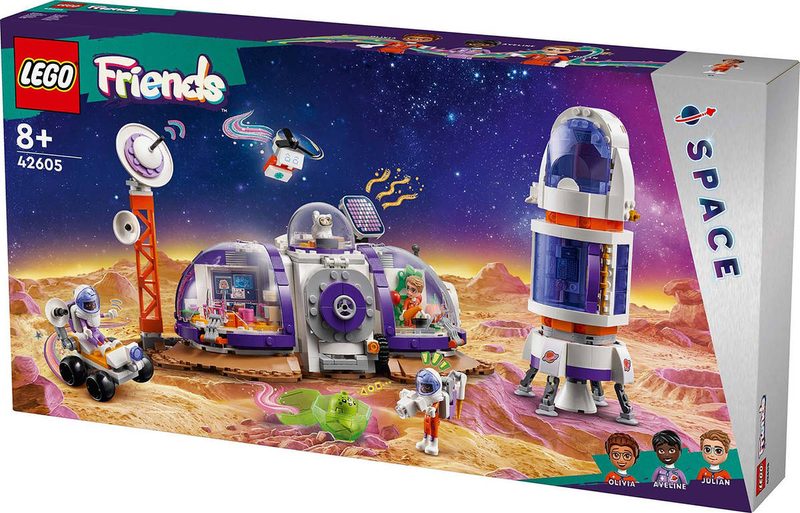 LEGO FRIENDS Základna na Marsu a raketa 42605