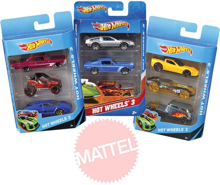 HOT WHEELS HW Angličák 3 ks na kartě