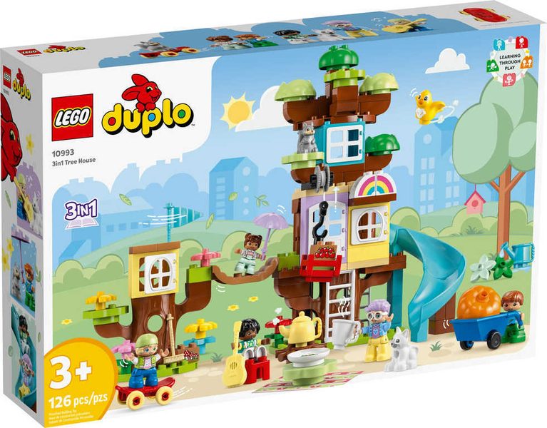 LEGO Duplo dům na stromě 3v1 10993