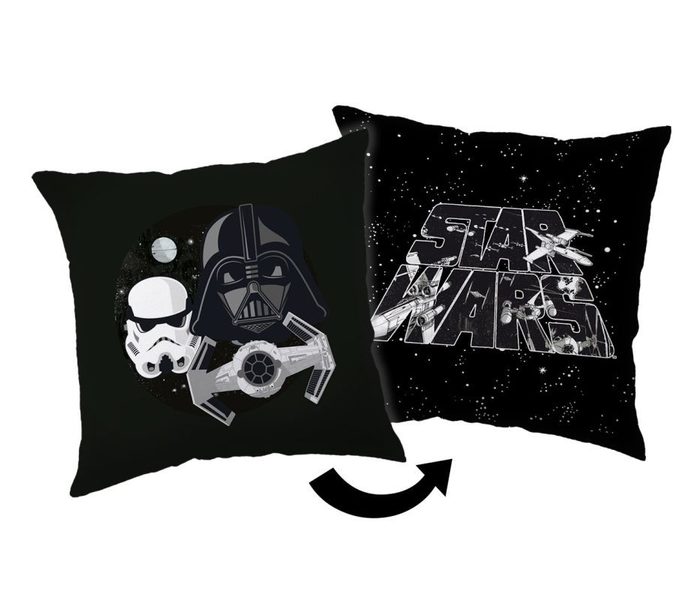 Mikroplyšový polštářek Star Wars Polyester, 35/35 cm