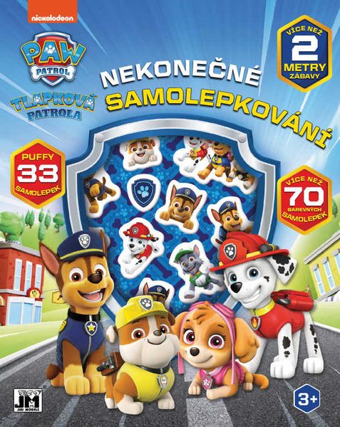 JIRI MODELS Nekonečné samolepkování Tlapková patrola (Paw Patrol)