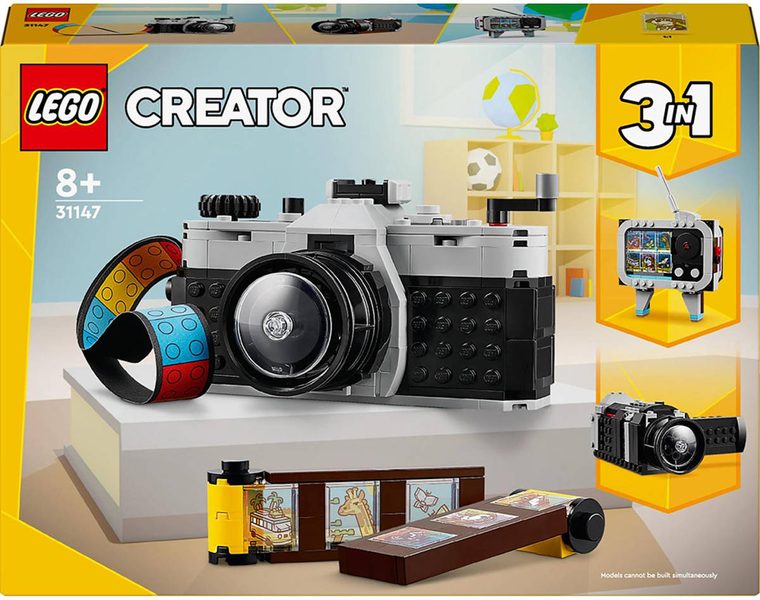 LEGO CREATOR Retro fotoaparát 3v1 31147