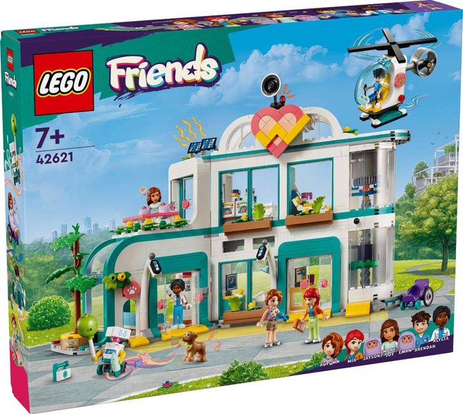 LEGO FRIENDS Nemocnice v městečku Heartlake 42621
