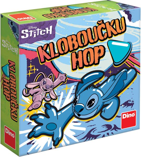 DINO Hra Kloboučku hop! Stitch *SPOLEČENSKÉ HRY*