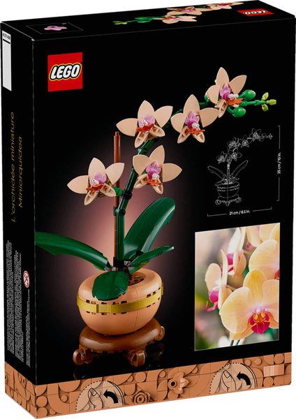 LEGO Botanicals  Miniaturní orchidej 10343