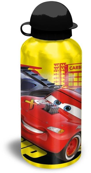 ALU láhev Cars yellow Hliník, Plast, 500 ml