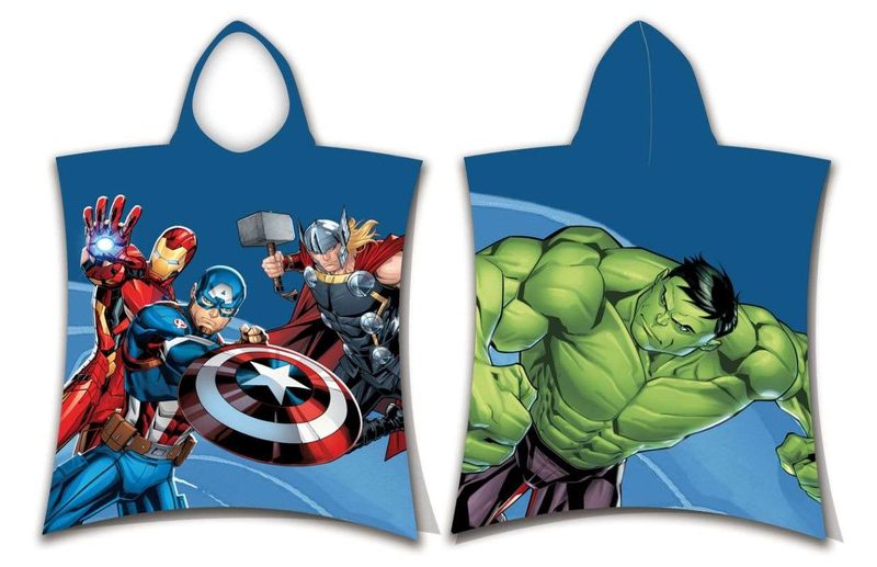 JERRY FABRICS Pončo Avengers Hero Bavlna - Froté, 50/115 cm