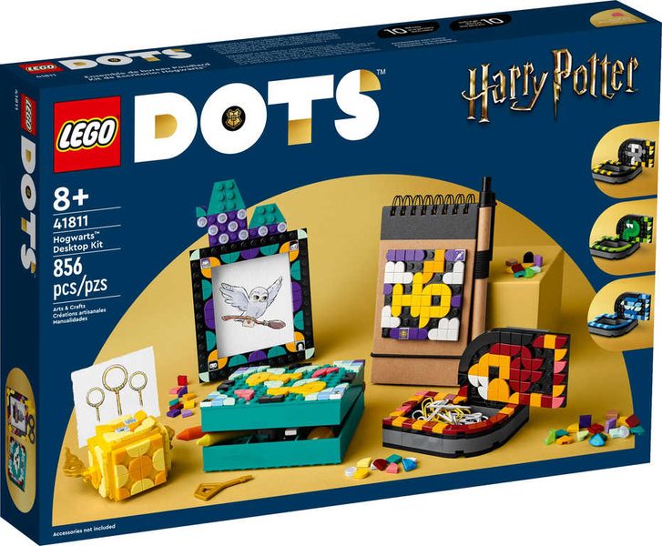 LEGO DOTS Harry Potter – doplňky Bradavice na stůl 41811