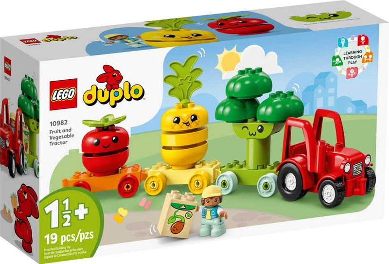 LEGO DUPLO Traktor se zeleninou a ovocem 10982