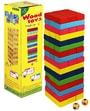 Hra věž Jenga dřevo barevná