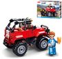 SLUBAN Town Auto červené SUV džíp 135 dílků + 1 figurka
