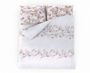 Bavlněné ložní povlečení Mary růžová 140×200, 70×90 cm