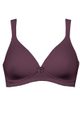 Vyztužená podprsenka 5266 bez kostic vínová