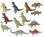 Dinosaurus měkké gumové tělo 12 druhů