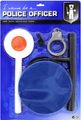 John Toy Policejní dětský herní set čepice s pouty a doplňky na kartě