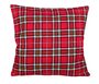 Vánoční povlak bavlna Kostka červená 20491 40x40 cm