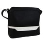 Malá černo-stříbrná crossbody kabelka YH1633