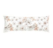 POVLAK na relaxační polštář - 50x145 cm (povlak na zip) Květ lososová