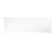 POVLAK na relaxační polštář - 55x180 cm (povlak na zip) bílá