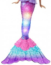 Panenka měnící barvu 29cm kloubová set s hřebenem letní obleček plast