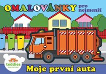 Omalovánky Moje první auta 8 listů 21x14,5 cm MPA