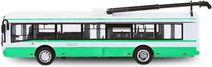 Trolejbus, který hlásí zastávky česky, 28 cm