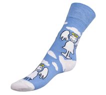 Ponožky Anděl - 43-46 modrá