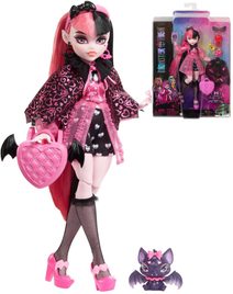 MATTEL MONSTER HIGH Panenka monsterka Draculaura set s fashion doplňky