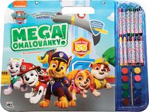 JIRI MODELS Mega omalovánkový set Paw Patrol s voskovkami a barvičkami