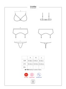 Elegantní kalhotky Millagro panties - Obsessive