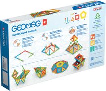 GEOMAG Supercolor Panels 78 dílků Eko magnetická STAVEBNICE