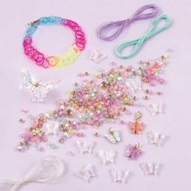 MAKE IT REAL Šperky s motýlky kreativní set výroba dětské bižuterie