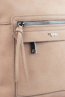 TESSRA Velká tmavě modrá crossbody dámská kabelka