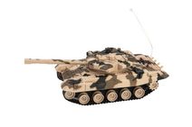 Tank obrněné vozidlo 26cm na setrvačník set s figurkou a doplňky plast