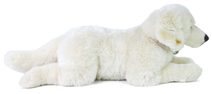 Plyšový pes labrador sedící 30 cm