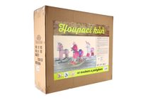 Kůň houpací s efekty 71x30x62cm strakatý grošák na baterie dřevo/textil Zvuk