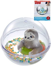 FISHER PRICE Baby zvířátko plovoucí v kouli ve vodě 3 druhy pro miminko