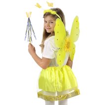 Kostým slunečnice s křídly, 4 ks