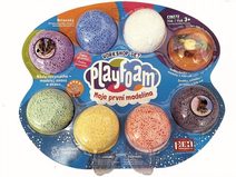 PlayFoam® Modelína/Plastelína kuličková s doplňky 7 barev