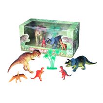 Dinosaurus mini zvířátko ve vajíčku na baterie Zvuk 4 druhy PLYŠ