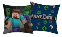 Polštářek Minecraft Steve Polyester, 40/40 cm