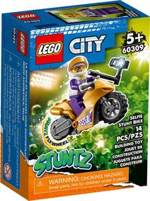 LEGO CITY Medvěd a kaskadérská motorka 60356