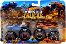 MATTEL HOT WHEELS Auto Monster Trucks set 2ks velká kola demoliční duo