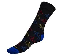 Ponožky Kolo černé - 35-38 černá