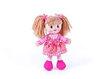 KINDI KIDS Minis Panenka mini Rainbow Kate 9cm kývá hlavou velké oči