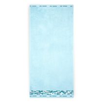 Froté ručník a osuška kolekce Vlnka - Osuška 70x140 cm modrá