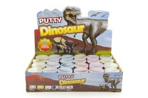 Sliz - hmota 80g dinosaurus 6cm asst 6 barev 24ks v boxu