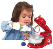 ECOIFFIER Baby robot kuchyňský set s nástroji a maketami potravin plast